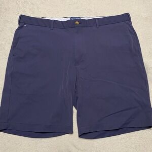 Peter‎ Millar Crown Crafted Shorts Mens 40 Navy Blue Stealth Performance Stretch